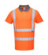 Polo em tecido de alta visibilidade Micro Mesh Bird Eye com fitas refletoras PORTWEST RT22