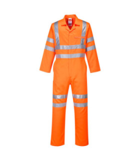 High visibility polycotton service coverall - Regular POTWEST RT42