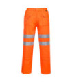 Pantalones Action ferroviario de polialgodón con cintas reflectantes 11 bolsillos PORTWEST RT47