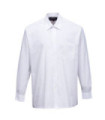 Camisa Classic manga larga color blanco puños abiertos PORTWEST S103