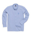 Camisa corporativa Oxford, manga larga de bolsillo en el pecho PORTWEST S107
