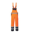 Two-tone Contrast dungarees, with lining - S489