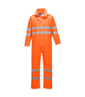 Waterproof and breathable fluorescent work hoodie Sealtex Ultra PORTWEST S495