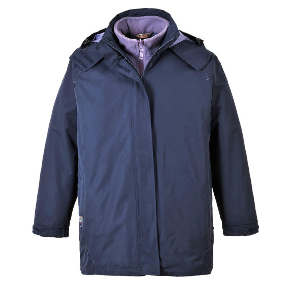 Chaqueta Elgin 3 en 1 para mujer impermeable y cortavientos PORTWEST