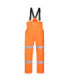 High visibility Extreme bib with knee pad pocket and reflective strips PORTWEST S594