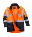 Two-tone breathable high visibility parka - S760