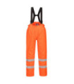 Bizflame Rain high visibility, flame retardant and antistatic pants, with lining - S781
