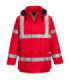 Chaqueta antiestática e ignífuga Bizflame Rain para entornos peligrosos PORTWEST REF: S785