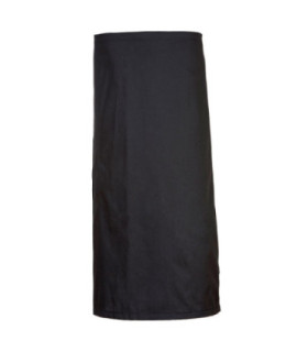 Waist apron with pocket, long model, black color PORTWEST S794