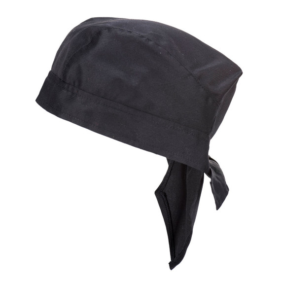 Pañuelo de cuisine style bandana ajustable PORTWEST couleur noire S903