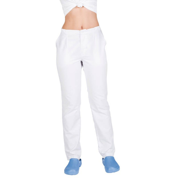 Pantaloni con zip e tasche