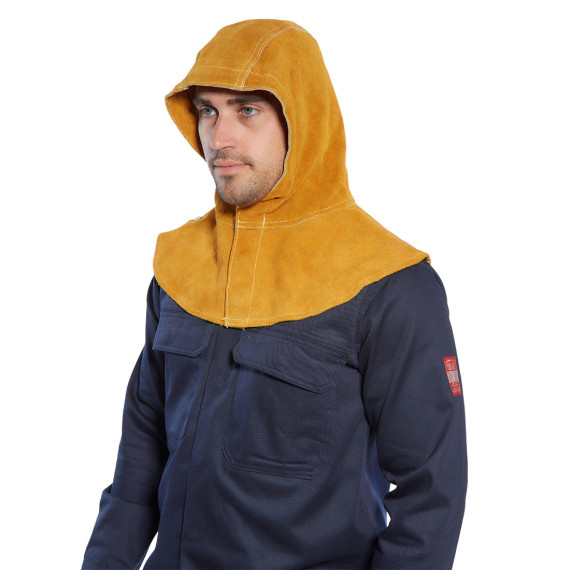 Capucho de couro proteção para soldadura PORTWEST SW33