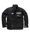 Bicolor protective jacket with detachable ID holder PORTWEST