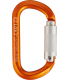 High-end trilock safety carabiner Ovaloy Tri SEKURECO