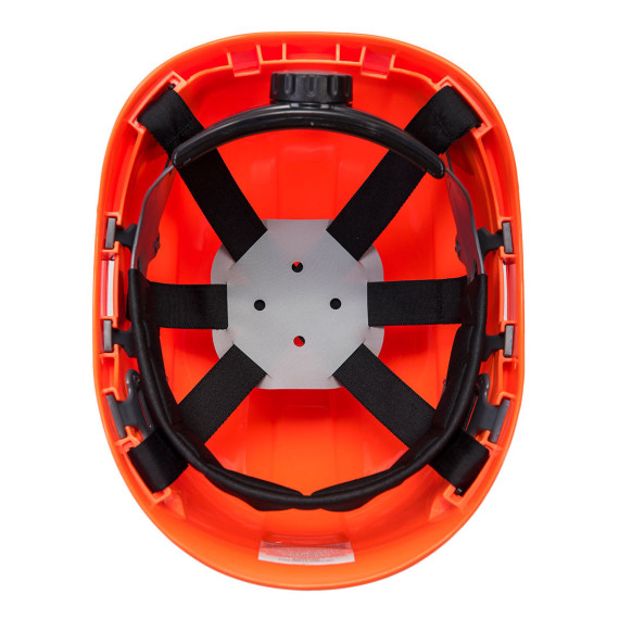Industrial helmet with ventilation, ABS Endurance Plus casing PORTWEST PS54