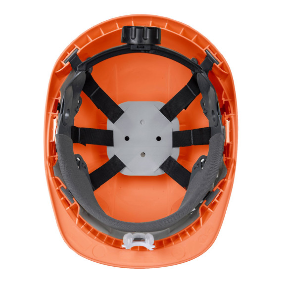 Adjustable ventilated helmet with chin strap and visor Endurance PORTWEST PW55