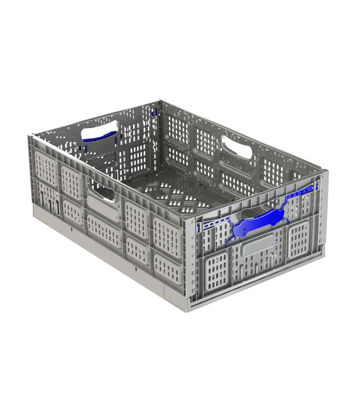 Boîte pliante et empilable NE 6423 pour l'industrie alimentaire DENOX ...