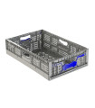 Caisse robuste pliante en qualité alimentaire NE 6412 DENOX- FAMESA