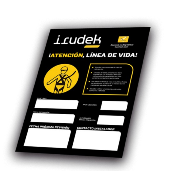 203507900016 Irudek IrCheck 9x21cm IRUCHEK Plate 0,10kg