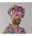Unisex chef hat heart, made of AGATHA 400013 organic cotton twill.
