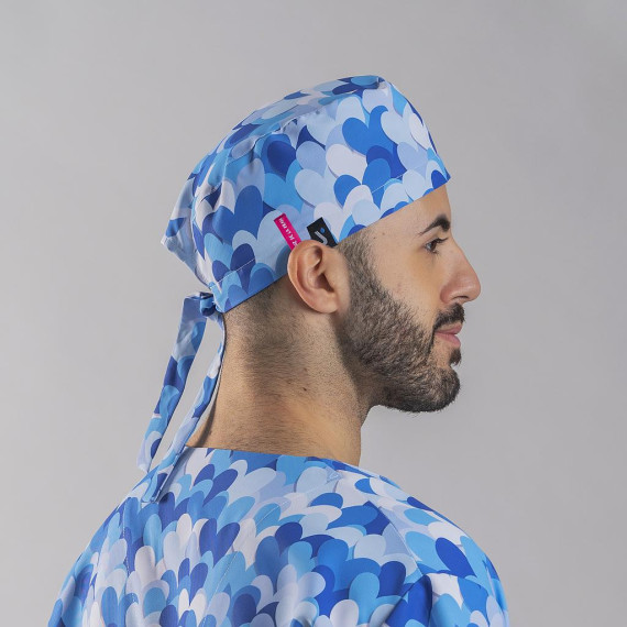Cappello da chirurgo con lacci, interno in spugna Agatha UNIFORMI GARY'S 400007