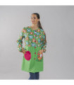Bata donna pizzo di Agatha Ruiz de la Prada con tasca a forma di cuore, tessuto in serge UNIFORMI GARY'S 500021
