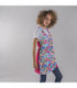 Blusa de mulher estações Agatha Ruiz de la Prada com corações em tecido sarja UNIFORMES GARY'S 600053