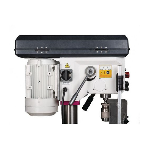 Vertical drill with OPTIdrill DH 28BV OPTIMUM mechanical system.