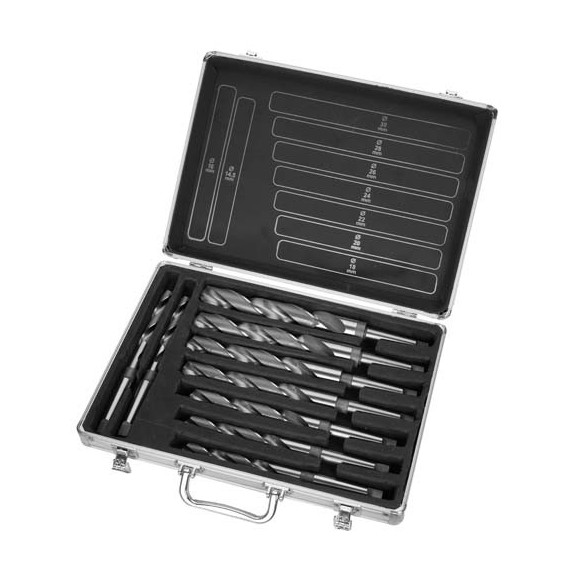 Jeu de forets HSS avec mandrin conique MT 2 OPTIMUM