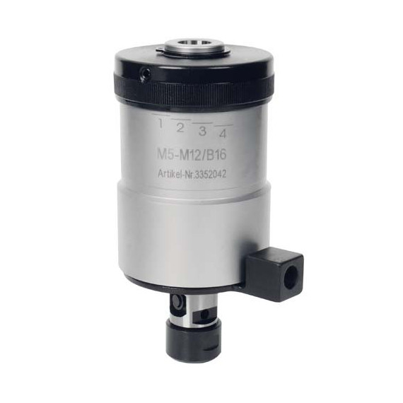 Screw threading device for OPTIMUM drills