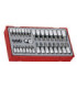 Set di chiavi a bicchiere con punta da 1/4" e 3/8" TT1, 35 pezzi TENGTOOLS