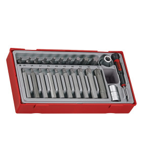Juego de vasos con punta TX de 1/2" TT1 | 23 piezas TENGTOOLS