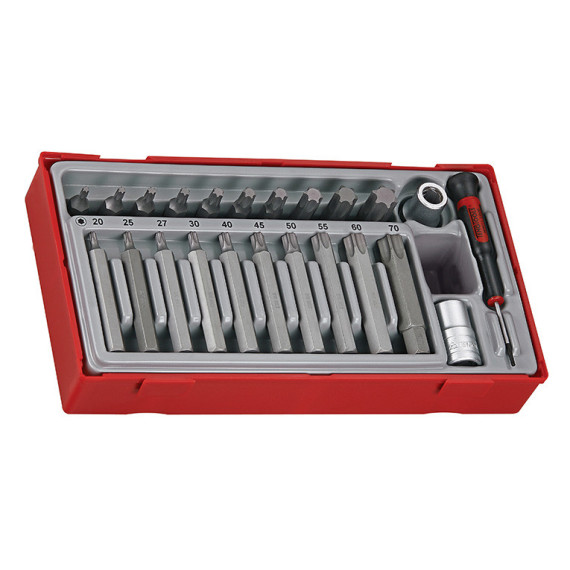 Set di bicchieri con punta TX da 1/2" TT1 | 23 pezzi TENGTOOLS