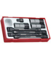 Torsionsstangen- und Radmutternspiel 1/2" TT1 (8 Teile) TENGTOOLS