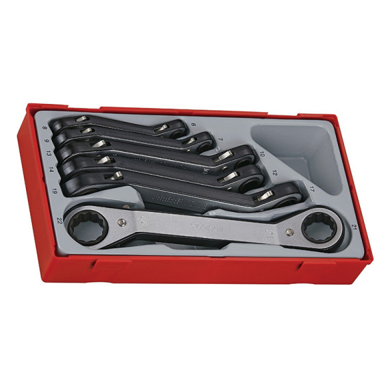 Jeu de clés à cliquet étoile TT1 (6 pièces) TTRORS TENGTOOLS