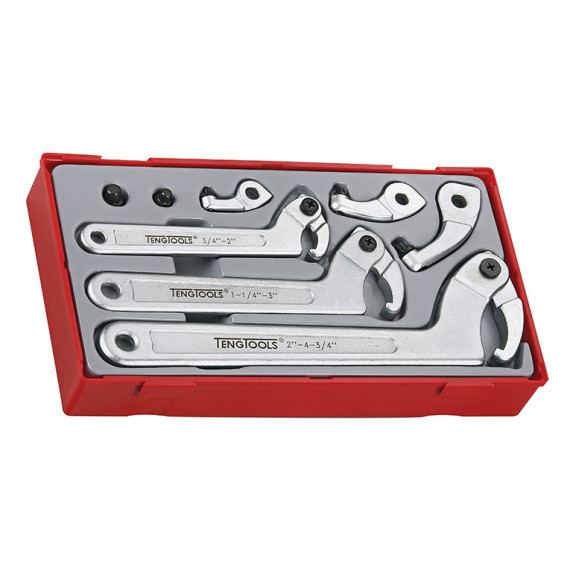 Hook and pin key set TT1 8 pieces TTHP08 TENGTOOLS