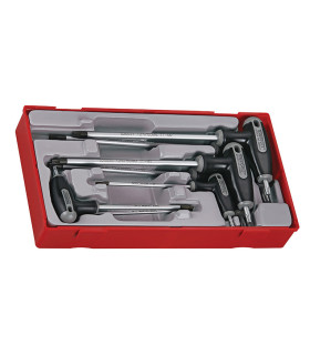 TX/TPX Schlüsselset mit T-Griff TT1 7 Teile TENGTOOLS
