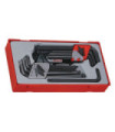 Hexagonal keys and spherical tip transmission tools TT1 TTHT28 (28 pieces) TENGTOOLS