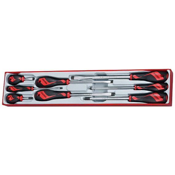 Jeu de tournevis plats et PH TTX4 8 pièces TTX918N TENGTOOLS