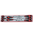 Flat and PH screwdriver set TTX4 8 pieces TTX918N TENGTOOLS