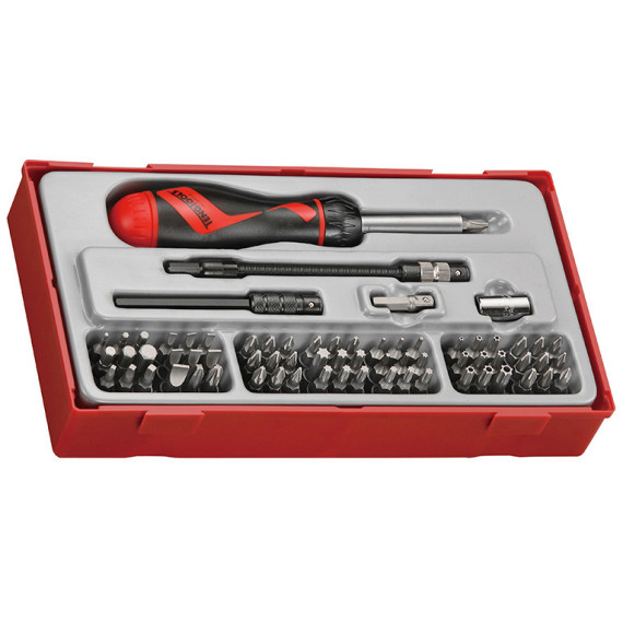 Set di punte per cacciavite a cricchetto TT1 74 pezzi TENGTOOLS