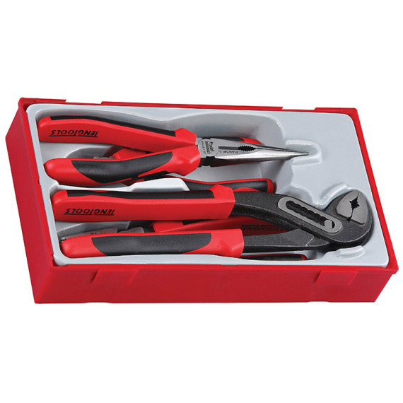 Jogo de alicates TPR Grip TT1 4 peças TT440-T TENGTOOLS