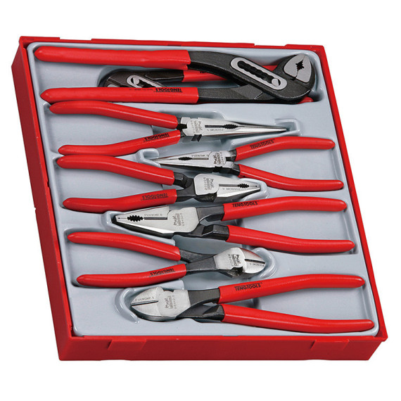 Set di pinze con impugnatura in vinile TT2 8 PEZZI TTD441 TENGTOOLS