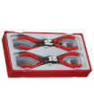 Ringschneider-Werkzeugset 12-25 mm TT1 4 Teile TENGTOOLS