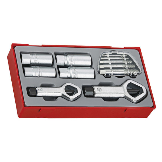 Nut extractor and splitter set TT1 (11 PIECES) TENGTOOLS