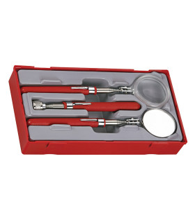 Jeu d'inspection de 3 pièces avec plateau TT TENGTOOLS PRUBEA