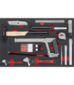 Allgemeines Werkzeugset FOAM4X4 17 Teile TENGTOOLS