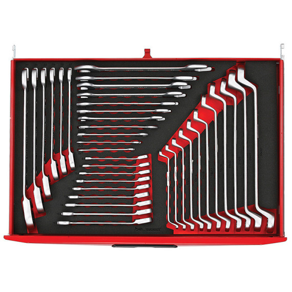 Engländer Schlüsselspiel FOAM4X4 37 Teile TENGTOOLS