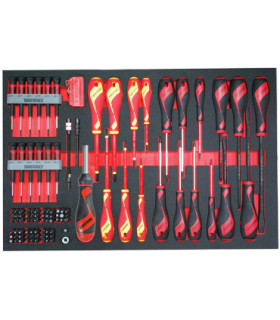 Juego de destornilladores mixtos FOAM4X4 98 piezas TENGTOOLS