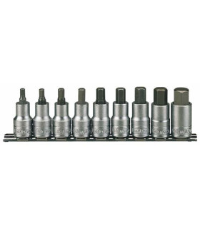 Vasen 1/2" für Sechskantschrauben M1212 9 Teile TENGTOOLS